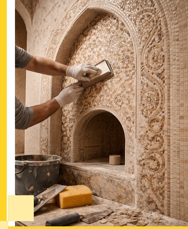 Мозаика для хамама в Волхове под ключ от 5234 р. | ЭриданВлх