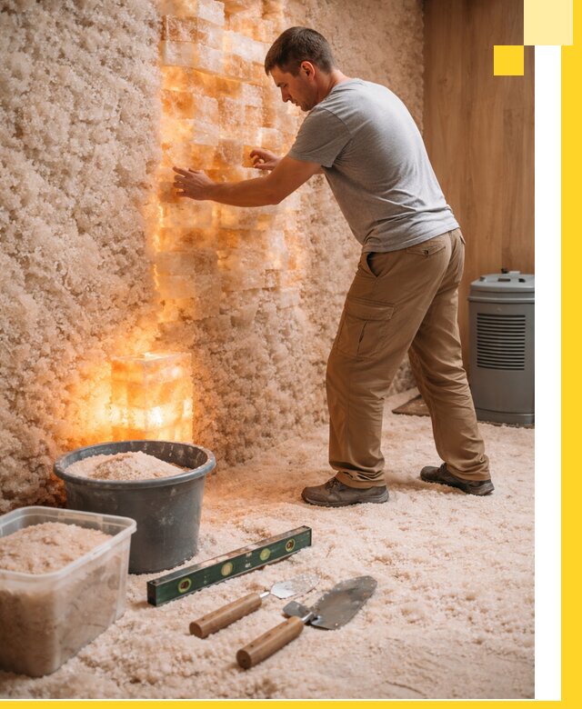 Проектирование и монтаж соляных комнат в Волхове под ключ